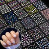 30 Sheet Flower Nail Art Stickers Colorful 3D Self Adhesice