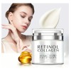 2pcs Retinol Crema Antiarrugas Reafirmante Con Colágeno 50g