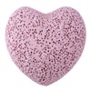 mookaitedecor Healing Crystals Heart Shape Pink Lava Rock Gemstone Pocket