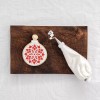 Stencil Revolution Poinsettia Christmas Ornament Stencil - Durable & Reusable