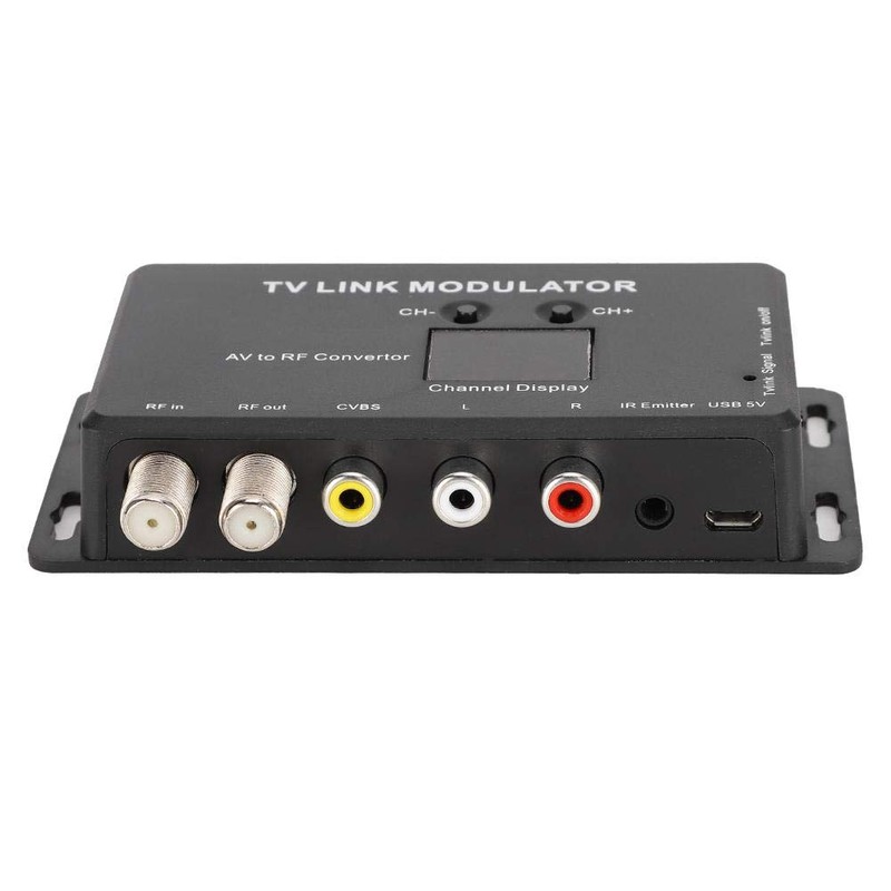 TM70 UHF TV Link Modulator AV to RF Converter IR