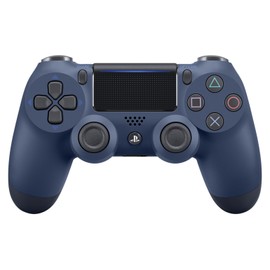 【純正品】ワイヤレスコントローラー (DUALSHOCK 4) ミッドナイト・ブルー (CUH-ZCT2J22)