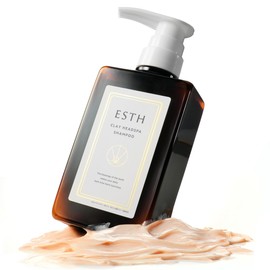 ESTH Clay Head Spa Shampoo, 13.4 oz (380 g), Approx. 1 Month Worth (Cream Shampoo Conditioner Treatment)