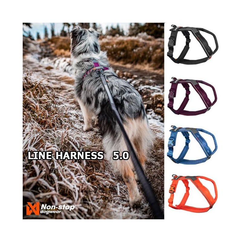 Non-stop dogwear Line Harness 5.0 |214| Guide and Everyday Harness,
