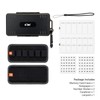 (12 USB+24 SD) USB Flash Drive Case with Labels,Thumb Drive