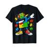 Dabbing Puzzle Autism Awareness T-Shirt