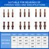 HQSSWUCH 21 in1 Bearing Puller, Bearing Puller Set, Inner Hole