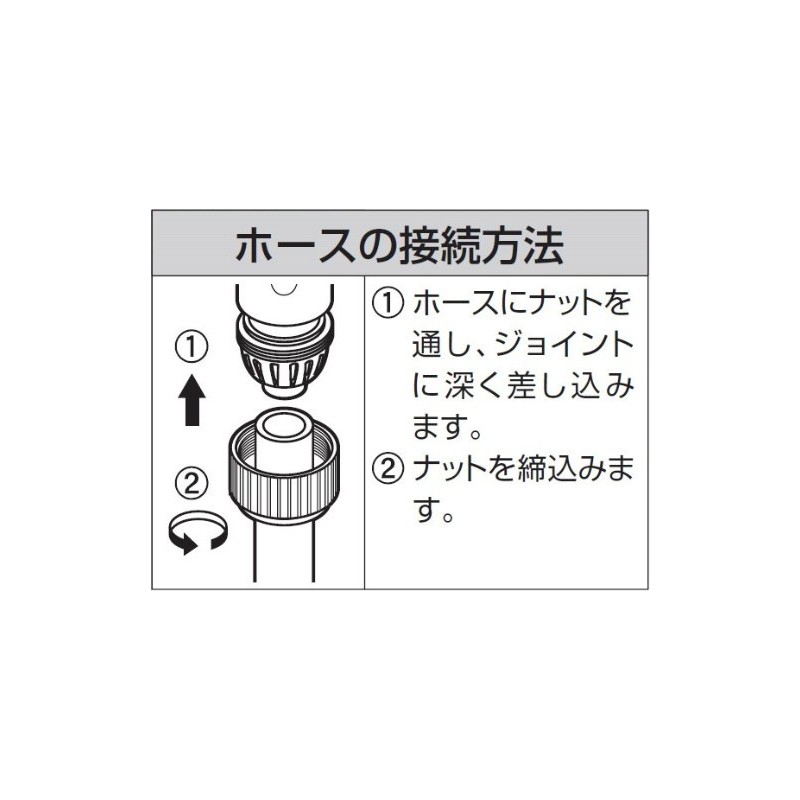SANEI PL70-50L Sprinkling, Joint Click, Compatible Hose Inner Diameter 0.6