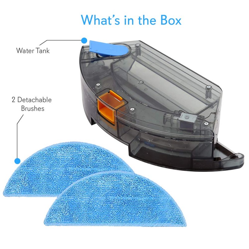 SereneLife PURE CLEAN SereneLife Wet Mop Dust Bin Attachment-Large Capacity
