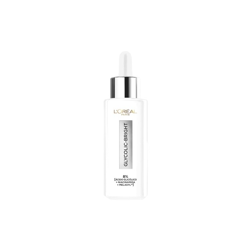 LOreal Paris Glycolic Bright Srum Anti Manchas, cido Gliclico, Niacinamida