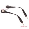 TENS Electrode Cable 3.5mm Snap to 2mm Pin (Pack of