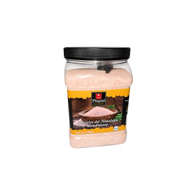 Pragná Cristales del Himalaya Condimento (Sal más equilibrada y saludable