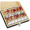 Meister Milling Cutter Set 12 Pieces - For Woodworking -