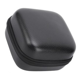 Fishing Reel Covers, Waterproof Hard PU Leather Storage Box with Shockproof Sponge, Spinning/Flying/Baitcasting Reels, Black, Small, Lightweight (Smaller