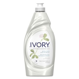 Ivory Dish Detergent, Classic Scent, 24 Oz Bottle, 10/Carton