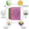 GRT A5 PU Leather Colourful Writing Notebook Journal Diary Notebook
