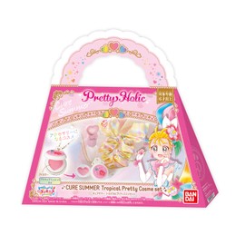 Bandai Tropical Ju Pretty Holic Cure Summer Tropical Pretty Beauty Cosmetics Set
