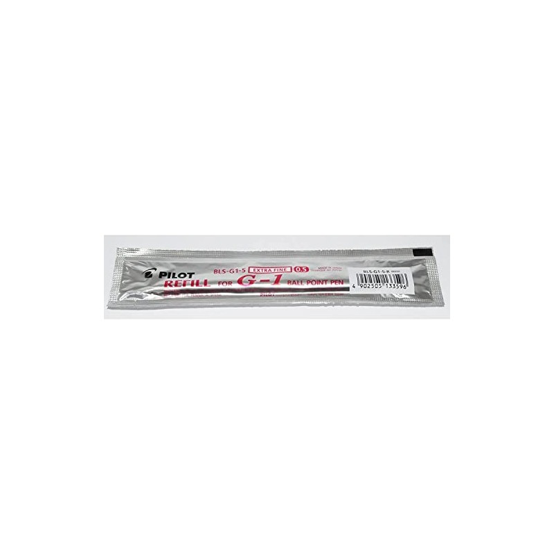 Pilot Pack of 3 Red Gel Ink Refills 0.3 mm
