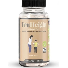 TruHeight Growth Capsules - Natural Growth & Development Supplement for Kids & Teens - End