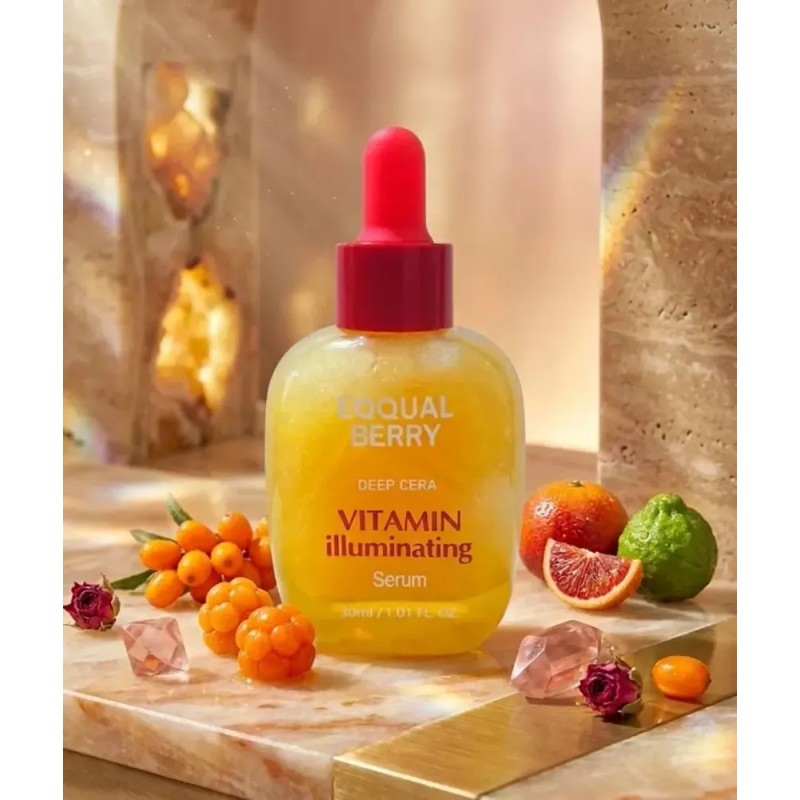 Eqqualberry Suero Iluminador Con Vitamina C 30 Ml