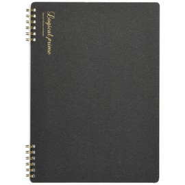 Nakabayashi 65808 Logical Prime Cuaderno W-Ring B5, cuadrícula rayada, 0.2 pulgadas (6 mm)