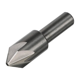 Drill America DEWCHAT Series High-Speed Steel Chatterless Countersink, 6 Flute, 1/4" Shank Diameter, 1/2" Size, 90 Degrees Angle (Pack of 1)