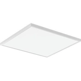 Lithonia Lighting CPANL 2x2 LED Flat Panel Light, 2 ft. by 2 ft. LED Light Panel, Ceiling Lighting Fixture, 3300 Lumens, 3500K/4000K/5000K Switchable CCT, Includes Direct Ceiling Mount Bracket, White