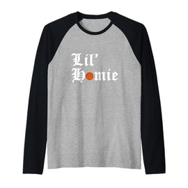 Matching Father Son Basketball OG & Lil Homie Father's Day-2 Raglan Baseball Tee