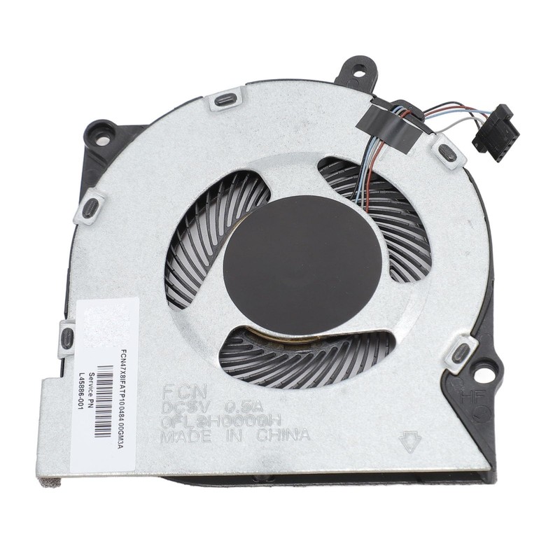 CPU Cooling Fan for Laptop, 4 Pin Power Connector, DC5V