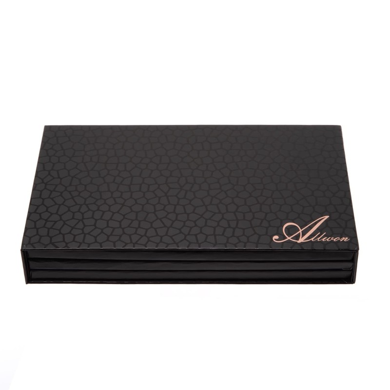 Allwon 3-Layer Rotation Magnetic Palette 3 in1 Empty Makeup Palette