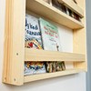Ultimate Premium Products Floating Montessori Bookshelf, Space-Saver Nursery Book Shelves,