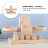 iplusmile Wooden Scale Wooden Montessori Math Materials Weighing Scale Set