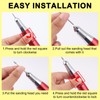 Vnjaoi Nail Drill Bit Russian Manicure Drill Bits Natural Nail