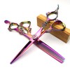 5,5 Zoll und 6 Zoll violett Friseur Schere Barber Professionelle Haarschere hand-cutting und Effilierschere