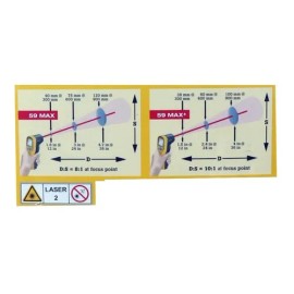 Termómetro Infrarrojo Laser Fluke-59 Max Esp 21902150                                                                                                 