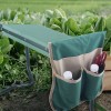 qwee-8 Folding Garden Kneeler Kneeling Bench Stool Soft Cushion Seat