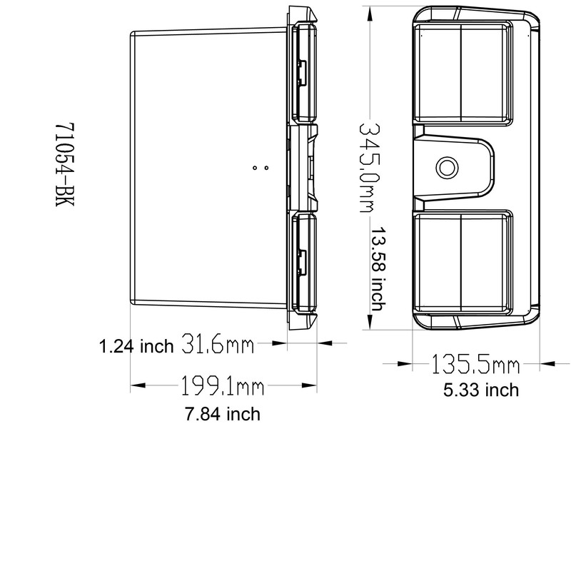 Pactrade Marine Boat Pontoon Yacht Storage Compartment Durable Standard Lightweight