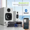 LiNKFOR Stereo Audio Amplifier Bluetooth 5.0 Amplifier Receiver HiFi 40W