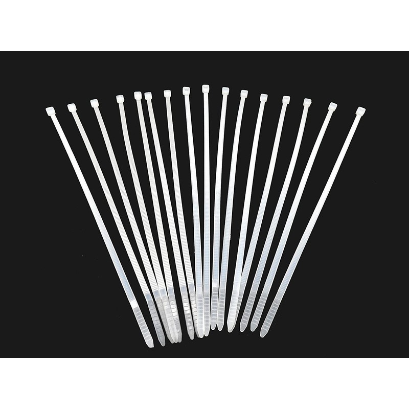 [100 pieces] Nylon 100 Pcs Nylon Cable Ties 3.9 inches