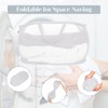 Strong Mesh Pop Up Laundry Basket, Collapsible Laundry Hamper with
