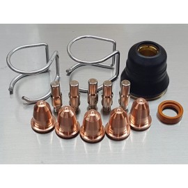 PlasmaDyn 14PC Plasma Cutter Set Fits HTP MICROCUT 300, 301, 380, 400, 625-45 w/Trafimet