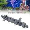Aquarium Water Control Connector Double Valve Leakage Proof Quick Release