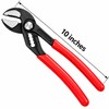1pc Water Pump Pliers Notch Pliers Self-Locking Pipe Pliers Multifunctional