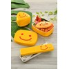 Tatsumiya Cutlery Trio Set, Chippu (Yellow), OMU SMILE, Made in