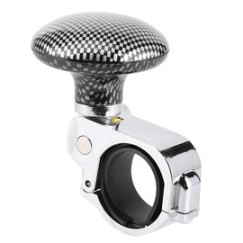 Steering Wheel Ball, Universal Car Steering Wheel Knob, Power Ball, Auxiliary Booster Grip Control, Car Grip, Steering Wheel Ball Knob (Carbon Fiber)