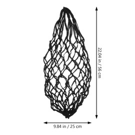 POPETPOP Pack of 3 Feeding Bags for Vegetables Feeding Net for Chickens Goat Hay Bag Slow Feeder Hay Net Slow Hay Feeder Bag for Goats Hanging Hay Bag Snack Basket Chicks Travel Nylon Fabric