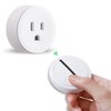 GREENCYCLE WiFi Smart Outlet Plug with Remote, Support APP remote