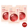 Mediheal Vital Firming Mask Pack / Elasticity & Vitality, 3 Sets, 10 Sheets / 메디힐 바이탈 퍼밍 마스크팩 /탄력 활력, 3세트, 10매입
