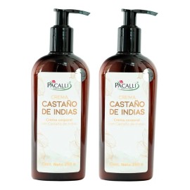 Crema Castaño De Indias 2 Pack Pacalli 250g Piernas Y Pies