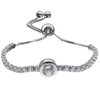 ASHMITA Pulsera de cadena ajustable para mujer, circonita cúbica, oro